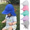 1PC Children's Sunscreen Visor Hat Travel Beach Headwear Summer Breathable Mesh Quick-drying Cap Outdoors Baby