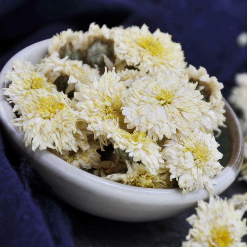 Органический чай премиум-класса Huang Shan Tribute с белой хризантемой и сушеными цветами 250 г