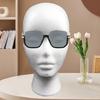 Foam Wig Head Tall Female Mannequin Hairpieces Display Holder Hats Sunglasses