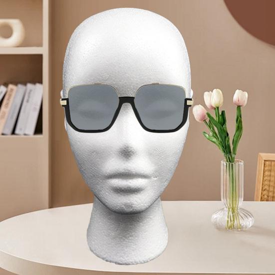Foam Wig Head Tall Female Mannequin Hairpieces Display Holder Hats Sunglasses