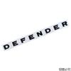 Old Style 3D ABS Defender Front Hood Emblem Letter Logo Badge Decal Sticker For Land Rover Defender Car Exterior Accessories XS2