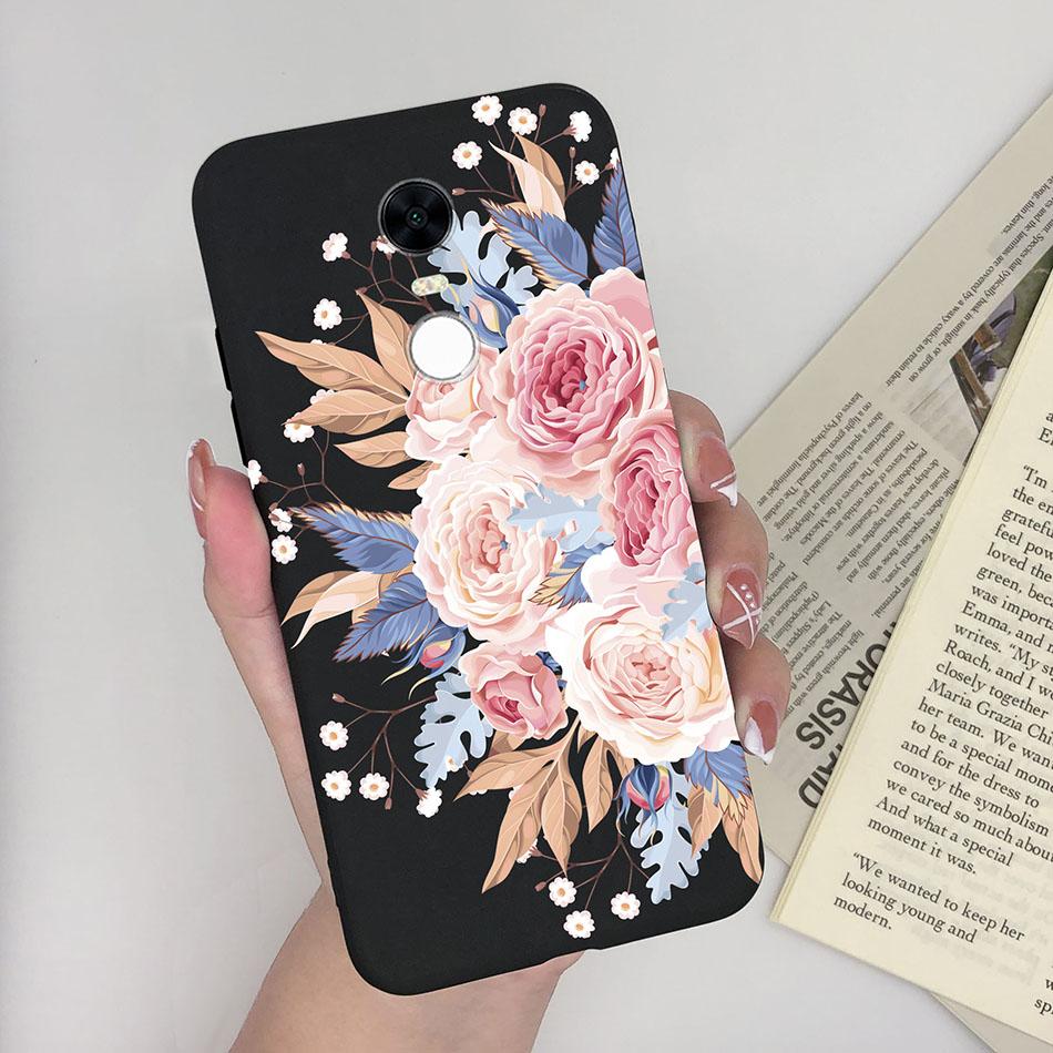 Милый Мультяшный Чехол Для Xiaomi Redmi 5 Plus Чехол Мягкий Расписной Матовый Силиконовый Задний Чехол Для Redmi5 Plus Redmi 5+ Чехлы Для Телефона Funda