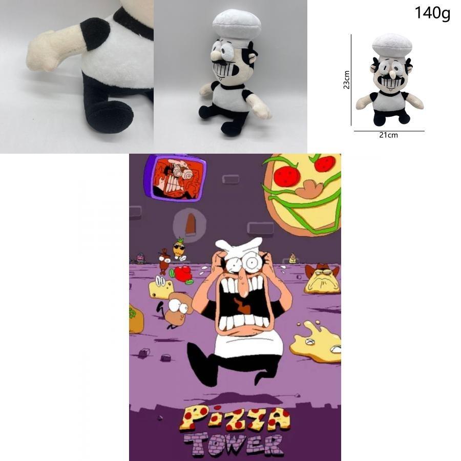 Peppino The Pizza Tower Plush Toy Great Gift For Kids
