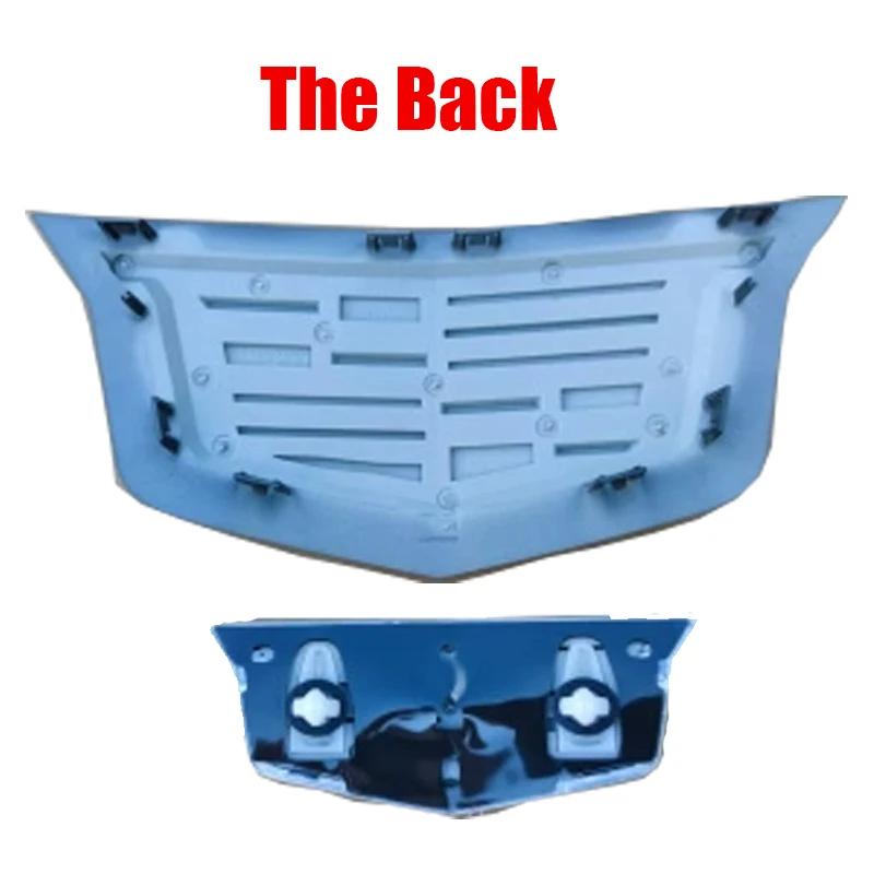 ABS Car Front Grille Logo Emblem Cover for Cadillac CT4 CT5 CT6 XT5 XT6 Auto Rear Trunk Badge Sticker Replacement Accessories