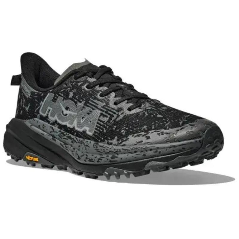 HOKA One One SPEEDGOAT 6 Противоскользящие Износостойкие Низкие Кроссовки для Бега Женские Черные Кроссовки 1155151-bckt