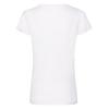 FRUIT OF THE LOOM Женская/женская футболка с V-образным вырезом Lady Fit