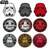 Star Wars Pvc Soft Rubber Badge, Interstellar Guard, Imperial Soldier, Adhesive Nylon Fastener Patch, Anime Decoration