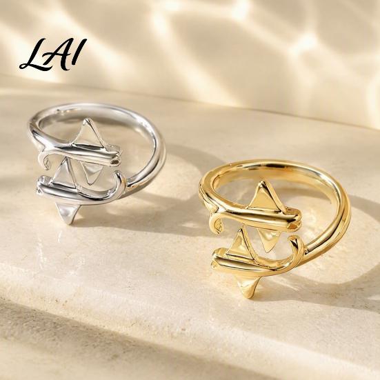 Daily Wear Ring Adjustable Open for Men Women Golden Silver Plated Statement Ring Delicate Jewelry Dating Non Tarnish Alloy Finger Gift Him Her