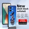 Аниме Тэнси Хинанави Чехол для телефона для Redmi Note 14 13 12 11 Pro Plus S 5G 14C A3 Мягкая черная крышка для телефона