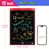 12 Inch LCD Writing Tablet Electronic Handwriting Drawing Board Digital Graphic Doodle Pad Educational Toy for Kids