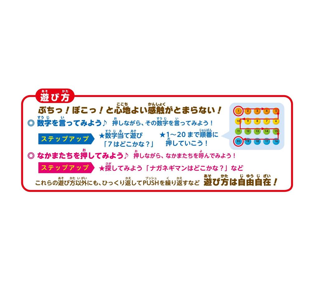 Sega Fave Анпанман Тренировка пальцев Развивающая Игрушка Пучи Поко Анпанман!