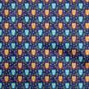 Georgette Viscose Dark Blue Fabric Owl Quilting Supplies Print Sewing Fabric By The Yard 42 Inch