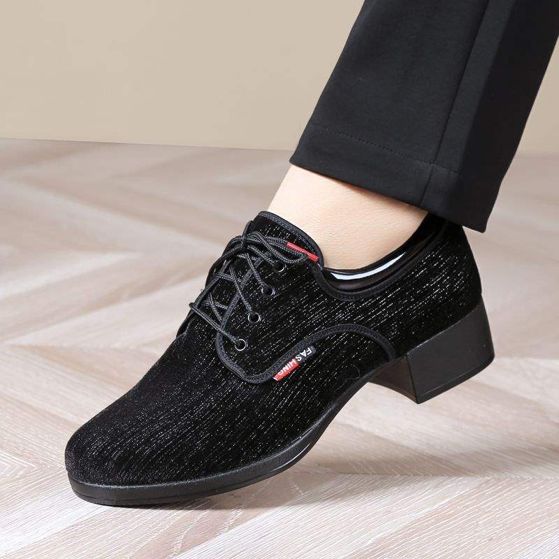 Мужские туфли для современных танцев, черные туфли для танцев с мягкой подошвой для квадратных танцев, Jitba матрос дышащие износостойкие новые модели для улицы