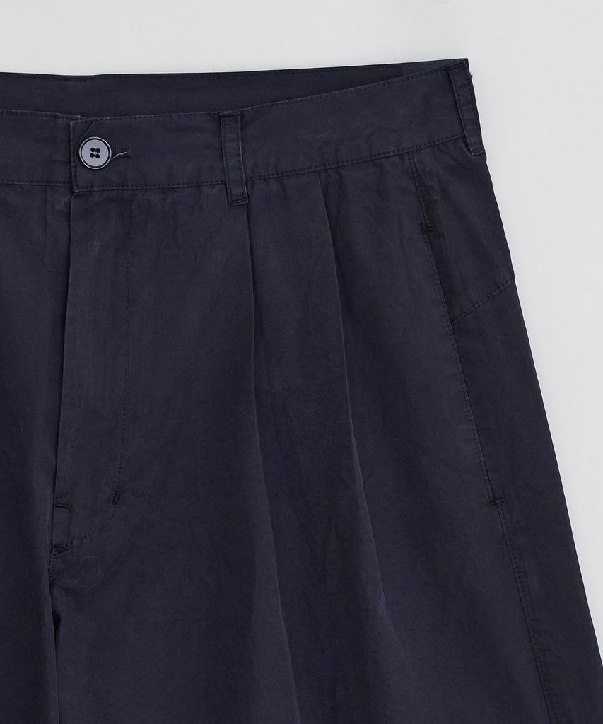 EE Cotton Cargo Half Pants Navy