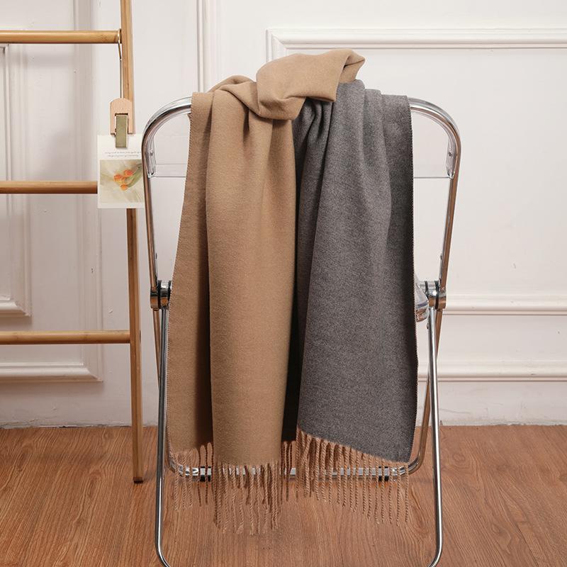 Womens Thick Cashmere Scarf Large Pashmina Shawls and Wraps Light Blanket Scarf for Evening Dress Warm Daily Travel Office