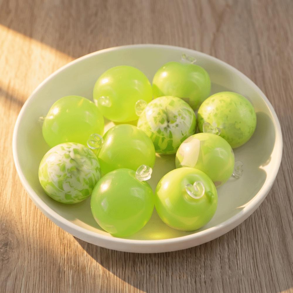 Slow Rebound Crunchy Sound Toy Soft Texture Cracking Squishy Toy Ice Cracked Crystal Ball Kids