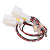 Car Amplifier Audio Cable Speaker Wire Signal Input Male Female Plug Connector Replacement for Mitsubishi
