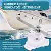 R1-Stainless Steel Rudder Angle Indicator Gauge Sensor For Marine Boat 0-190 Ohms Auto Replacement Parts Speedometers