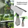 3 In 1 Car Glass Squeegee Spray Glass Wiper Water Squeegee Window Cleaner Shower Squeegee for Mirror Window Glass Cleaning
