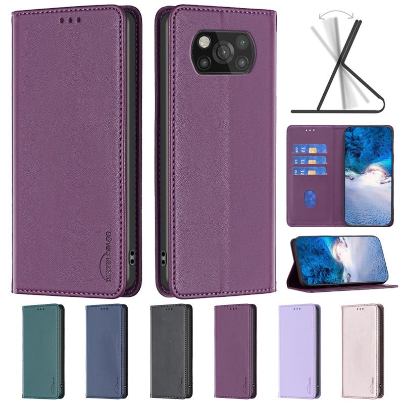 POCO X3 Pro Case On For Xiaomi Poco X3 Pro Case Luxury Flip Magnetic Phone Case for Etui Xiaomi PocoX3 NFC X 3 Pro Leather Cover