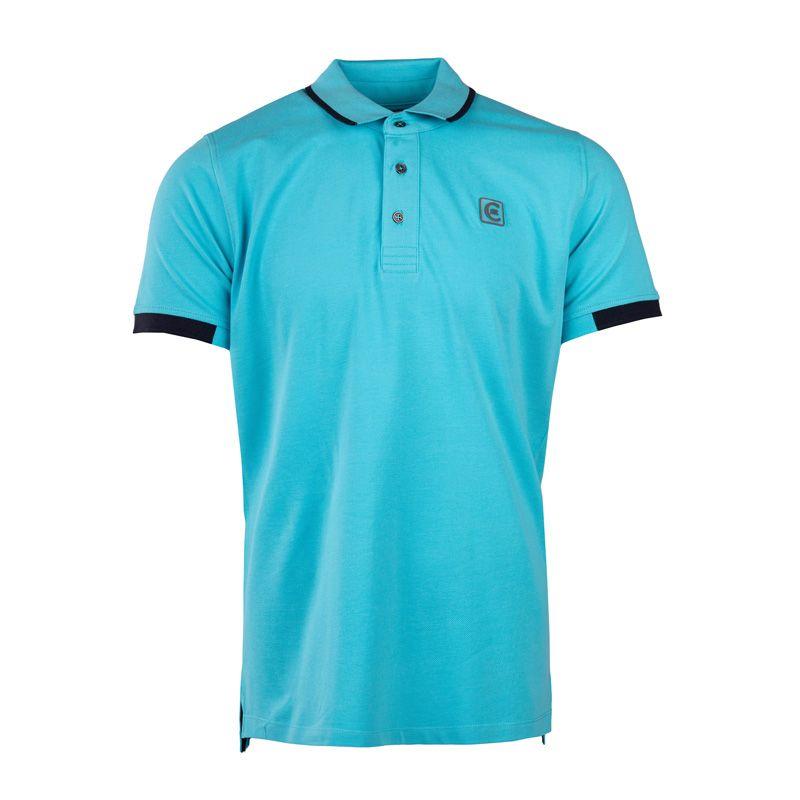 Bormida Short-sleeved Polo Shirt with CERRUTI Logo for Men