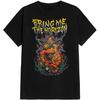 Bring Me The Horizon Графический принт Летние, Осенние, Зимние Мужские и Женские Футболки с коротким рукавом Повседневные Свободные Для улицы