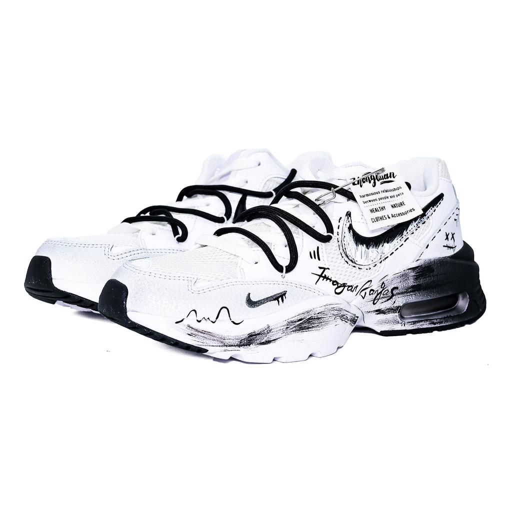 Nike Air Max Fusion Running Shoes Men's Low Top Black CJ1670-102(Team631-)