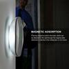 Led Digital Time Wall Clock With Pir Motion Sensor Night Light Home Clock Lamp
