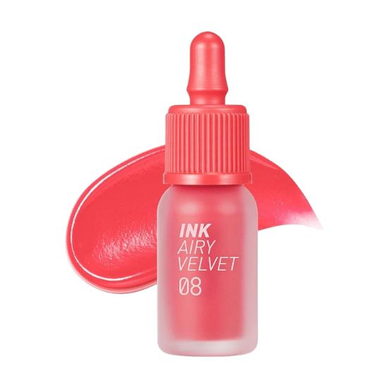 PERIPERA Ink The Airy Velvet Lip Tint 4g | Soft Velvet Matte Lip Color |