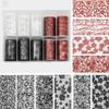 Black White Nail Foils Lace Design Nail Art Stickers Professional Nail Stickers  Nail Decoration
