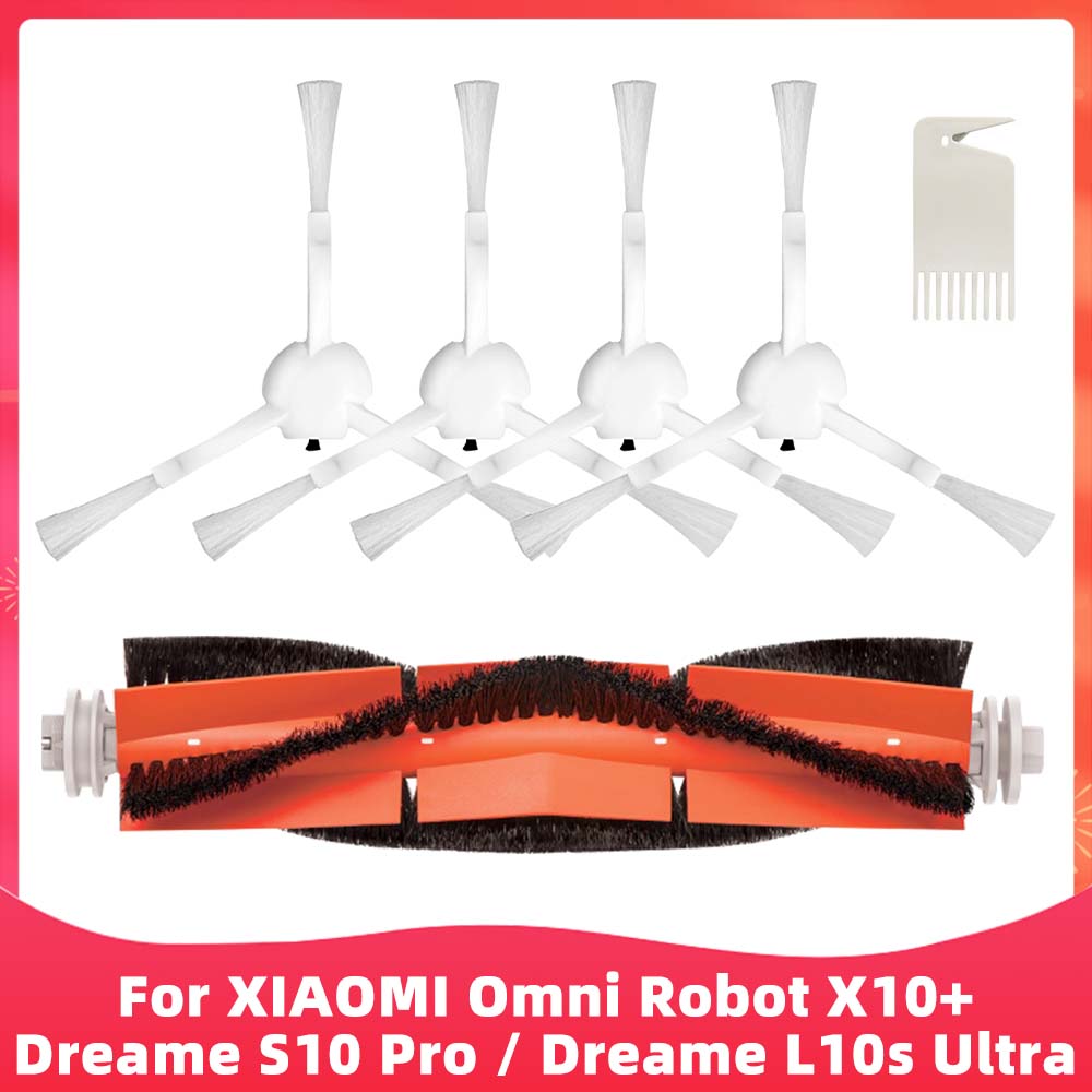 Подходит для ( Xiaomi Mijia Omni Robot X10+ / Dreame S10 Pro / Dreame L10s Ultra SE ) Щетка Фильтр Швабра Пылесборник Аксессуар