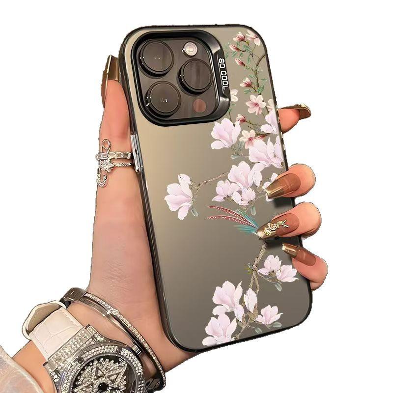New Chinese Style Suitable for IPhone16 Mobile Phone Case Apple 15promax 14plusS Anti Fall 13pro12 11