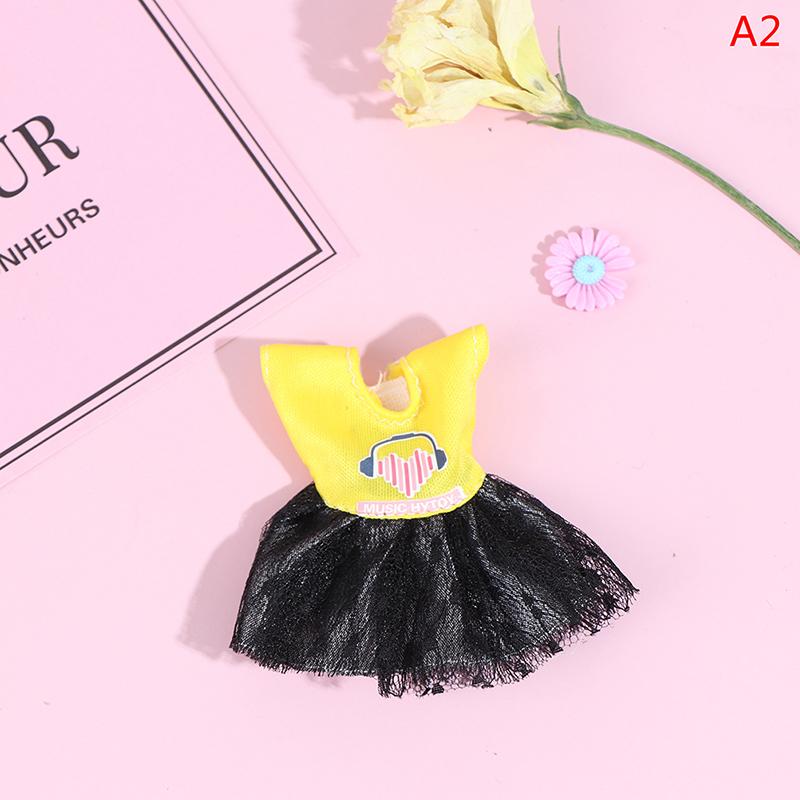 1pc 16cm Bjd Doll Clothes High-end Dress Up Can Dress Up Fashion Doll Clothes Skirt Suit Best Gifts for Children DIY Girls Toys