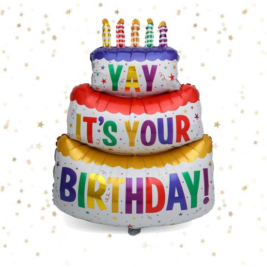 Воздушный шар для вечеринки по случаю дня рождения DIY Макет сцены Различные стили Торт ко дню рождения Надувная игрушка Украшение Творческий надувной мультфильм Воздушный шар из алюминиевой фольги