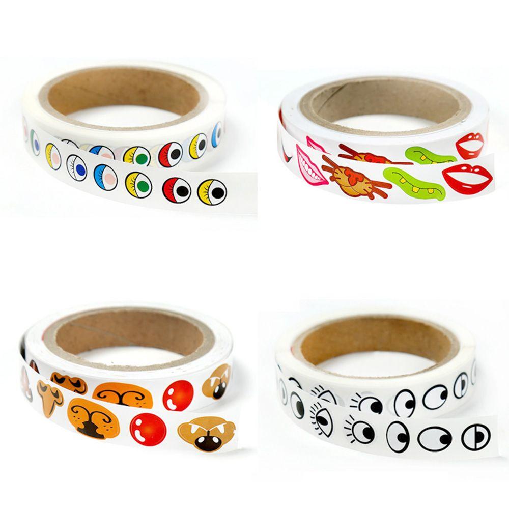 Materials Children Cartoon Animal Glue Stickers Stickers Educational Toys Eyes / Nose / Mouth