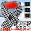 Heated Scarf with Neck Heating Pad Rechargeable USB Heated Scarf Shawl To Keep Your Neck Warm Safe and Durable, Perfect for Boys Girls Women