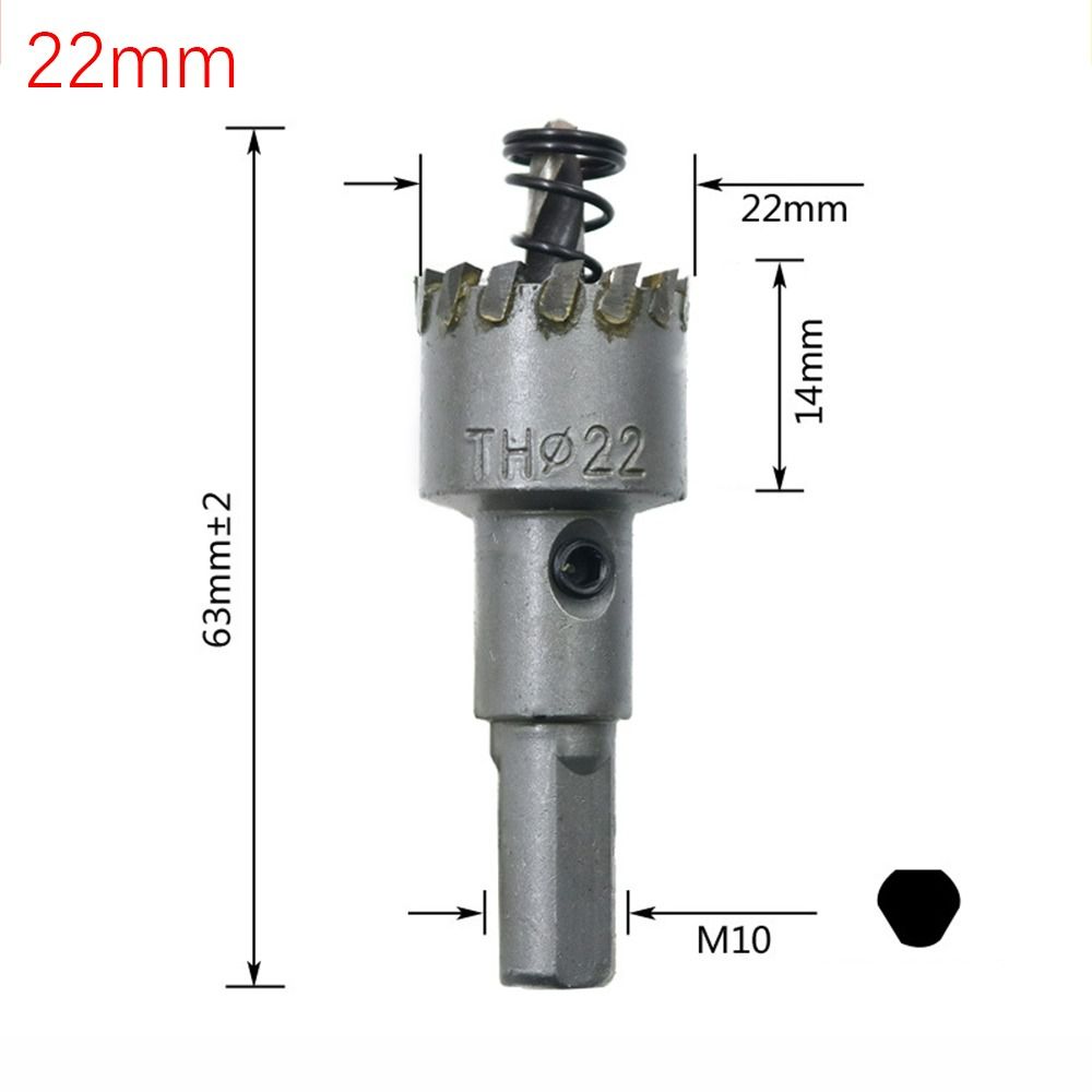 Hard Alloy Drill Bit Silver Hole Opener High-quality TCT Hole Saw Aluminum Alloy