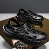 Summer Men Sandals Light EVA Men's Casual Shoes Hole Shoes Clogs Lovers Home Garden Outdoor Male Beach Flat Slippers Big Size