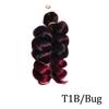 Synthetic Loose Wave Spiral Curl Braids Hair Extensions 12inch Spiral Curls Braids Hair Pre Stretched French Curls Braiding Hair