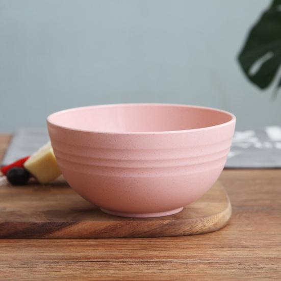 4 шт., удобные небьющиеся миски для круп, легко чистящиеся штабелируемые миски для риса для домашней кухни