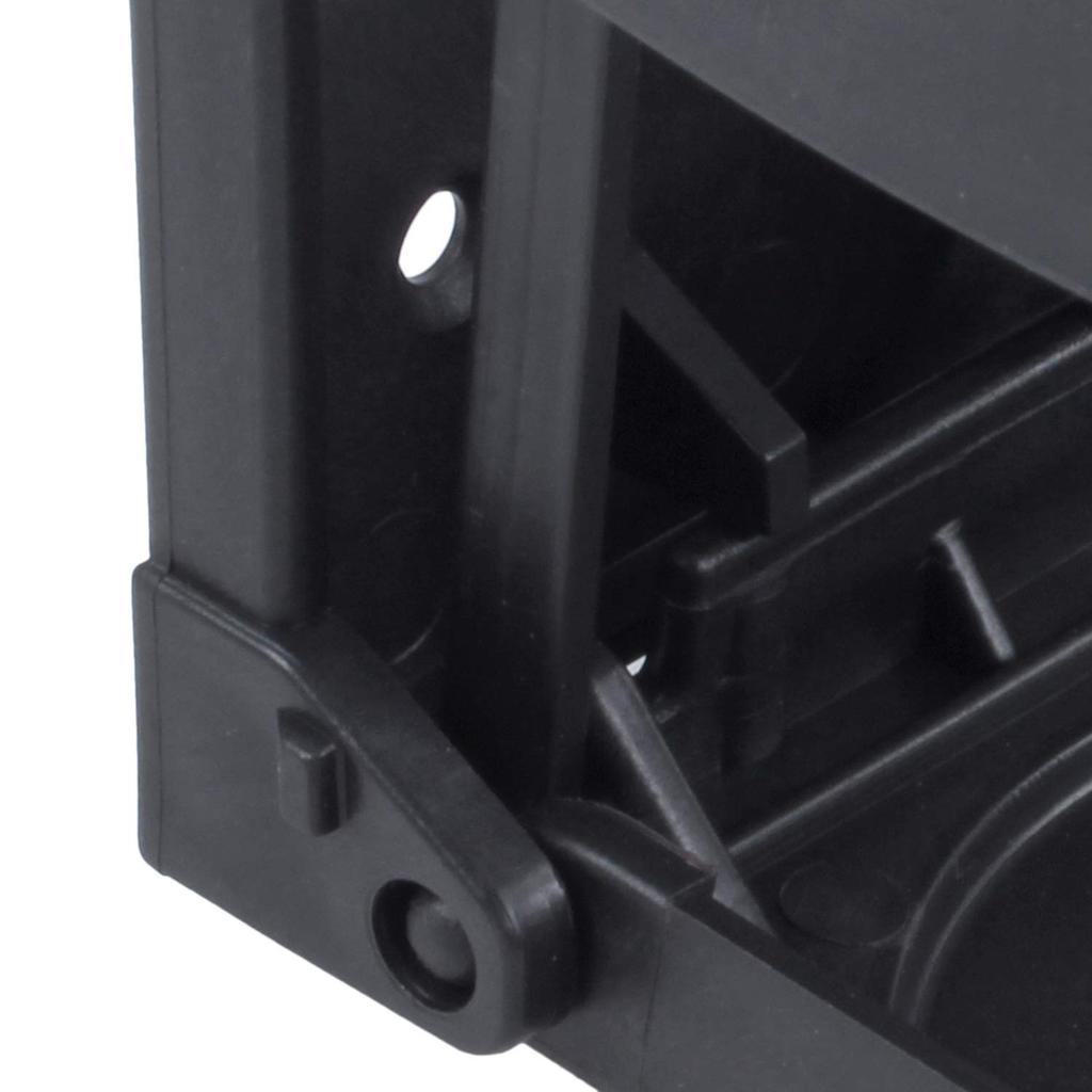 Adjivecct Black Plastic Folding Car Truck Drink Cup Bottle Holder Stand