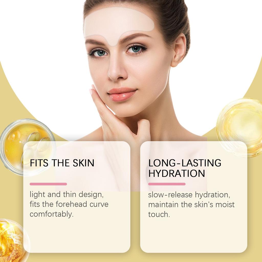 Forehead Wrinkle Patches  Ageverse  Face Patches Non Wrinkle Gel Pad Set Chest Neck Eye Face Pad Removal Patch  /20ml