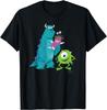 Горячая Мода Унисекс и «Корпорация монстров» Pixar. Футболка с концепт-артом Салли, Майка и Бу S-4XL Подарок на четыре сезона