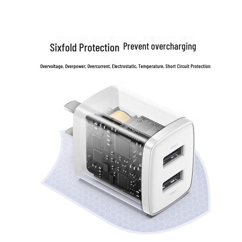 Baseus Зарядное устройство с двумя портами USB