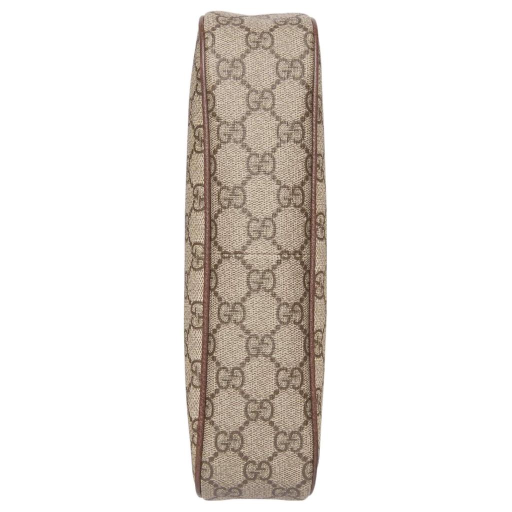 Gucci Ophidia GG Маленькая сумка Бежевый/Эбеновый Supreme Женские Сумки на плечо Коричневый 735132-FABLE-9442