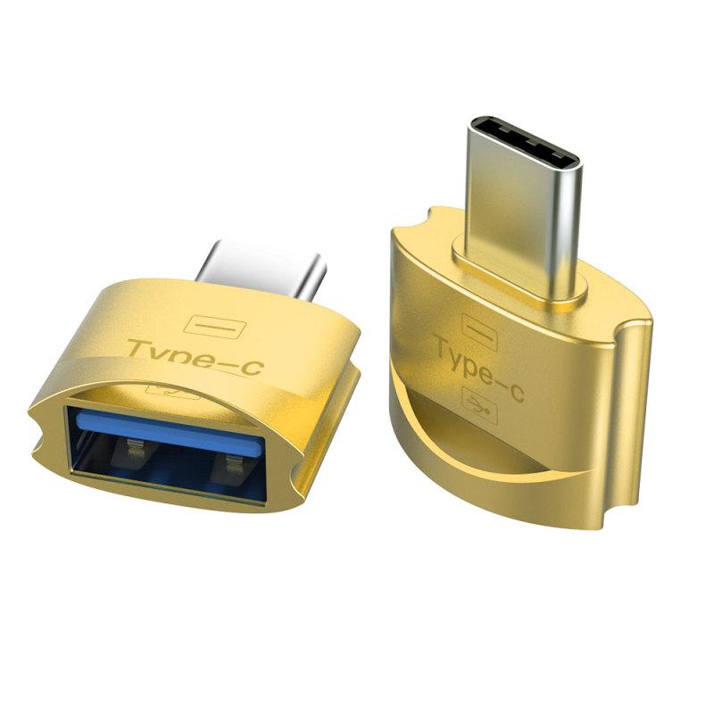 Металлический USB 3.1 Type C Male to USB 2.0 A Female OTG Data Adapter Type C OTG Adapter
