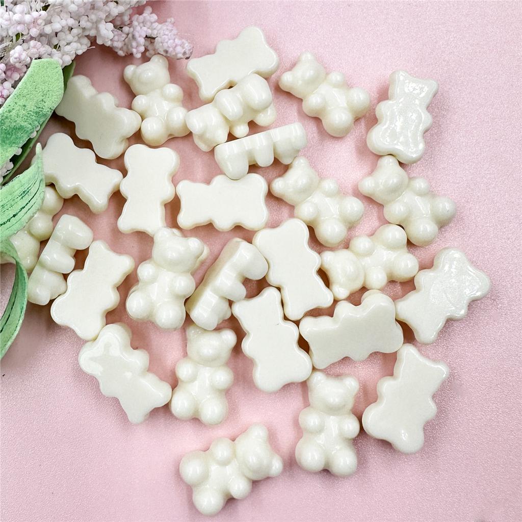 25 шт. материалы однотонный браслет медведь цепочка для мобильного телефона 11*18 мм DIY свободные бусины серьги ювелирные аксессуары модное изготовление