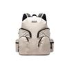 New Fabric Backpack Regular Unisex Light Khaki 192518153-2