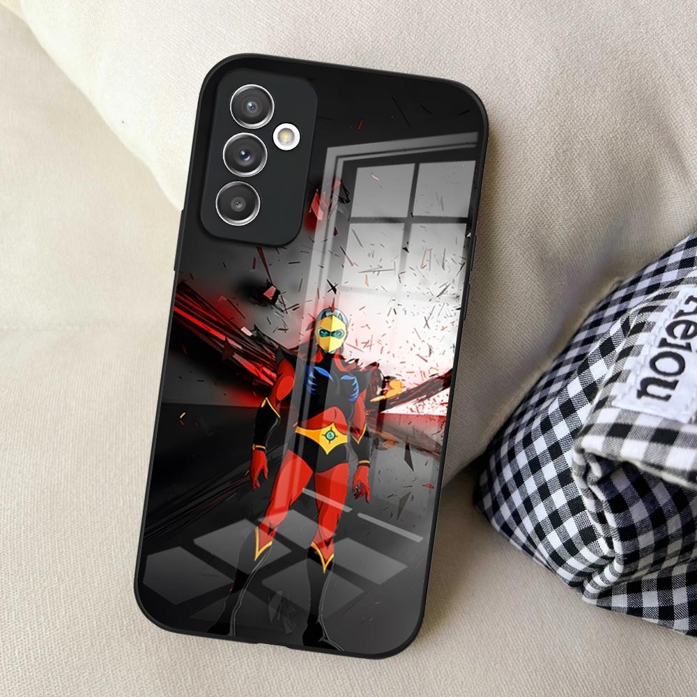 Чехол для телефона UFO ROBO GRENDIZER GOLDORAK Для S25 Samsung S24 Ultra S23 Fe S22 Plus S20 S21 A16 A54 A34 A53 Стеклянная крышка