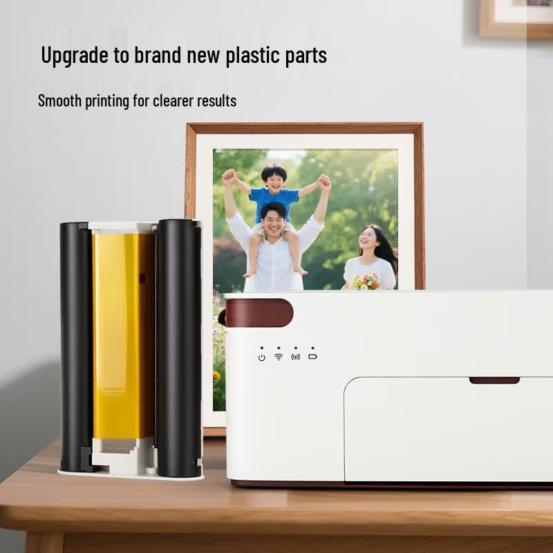 Compatible Ribbon & Photo Paper Set for Fujifilm PSC2D Printer